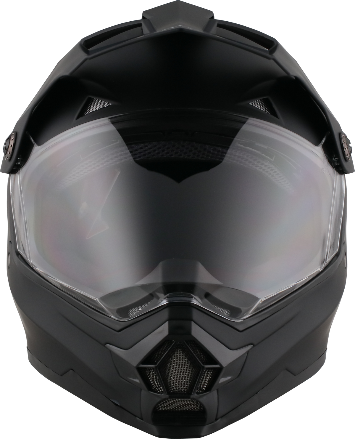 Casco KONTROL 819-6 Negro Mate, vista frontal