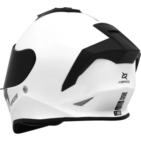 Casco XSPORTS V151 Blanco Brillante