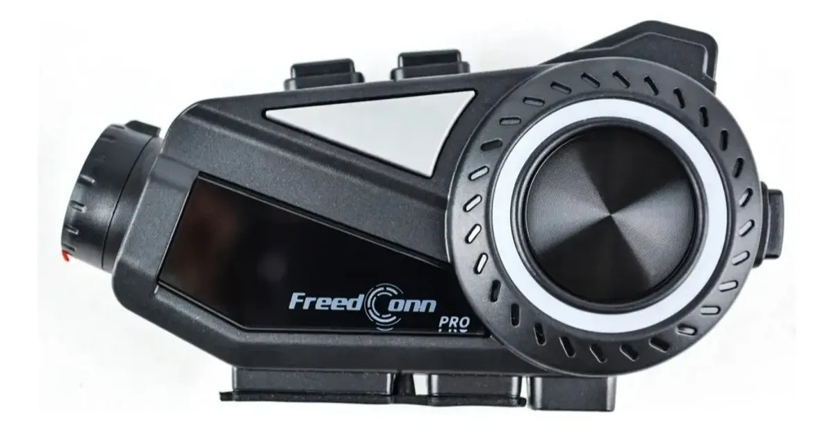 Intercomunicador FreedConn R3 Pro para casco de moto, vista frontal