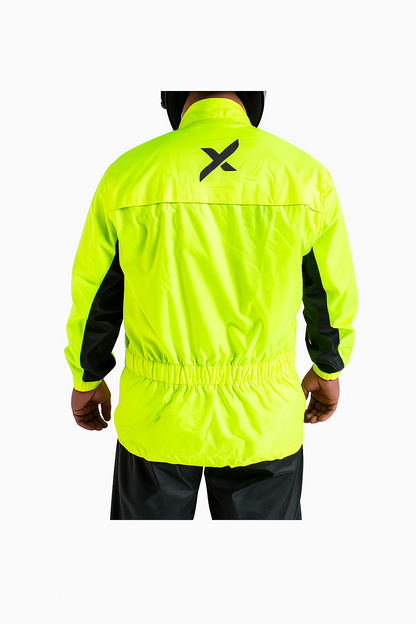 Impermeable Hombre Evo Tipo C Verde Neón V3TROX