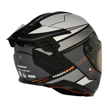 Casco Spartan HAWK DARK