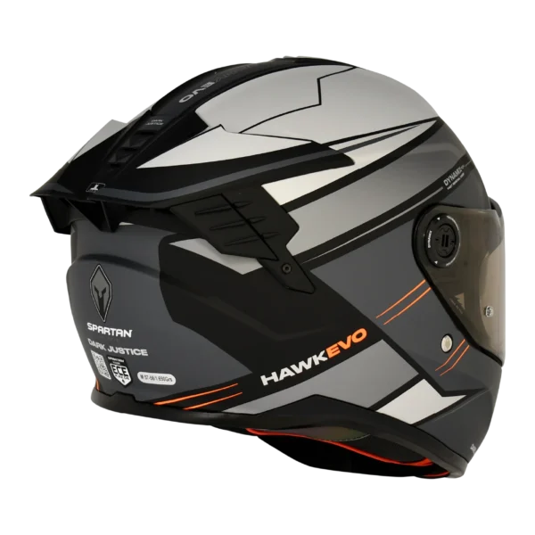 Casco Spartan HAWK DARK