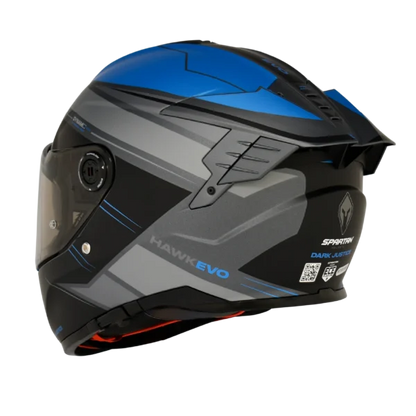 Casco Spartan HAWK DARK