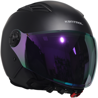 Casco KONTROL 236 Reloaded Visor Morado