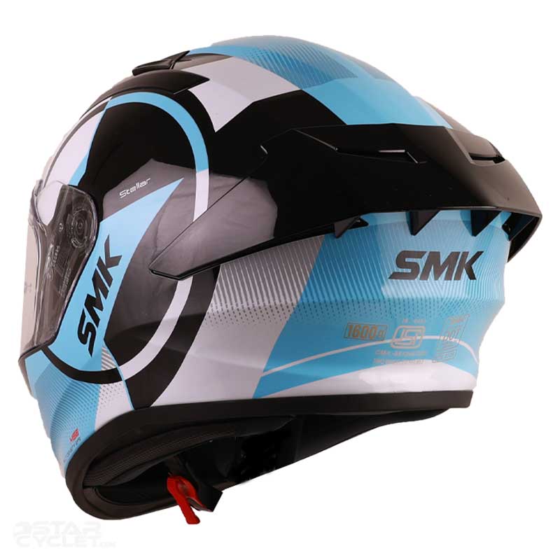 Casco SMK STELLAR FARO Azul Claro