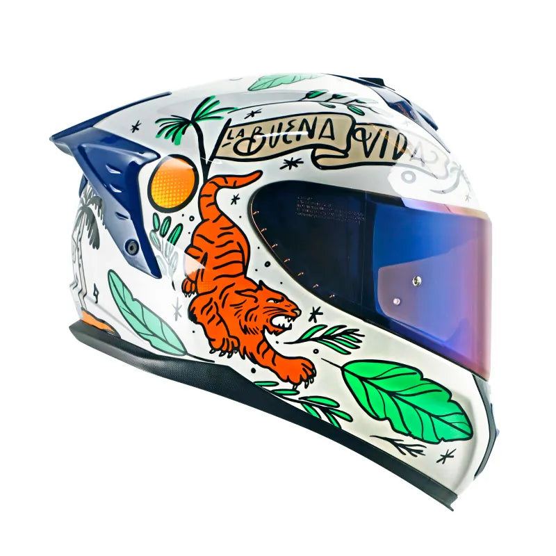Casco SHAFT PRO SHPRO 610 DV EVO La Buena Vida Blanco