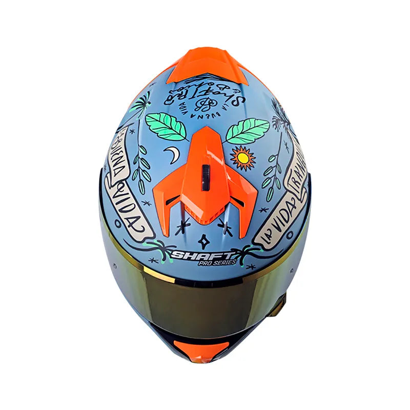 Casco SHAFT PRO SHPRO 610 DV EVO La Buena Vida Azul
