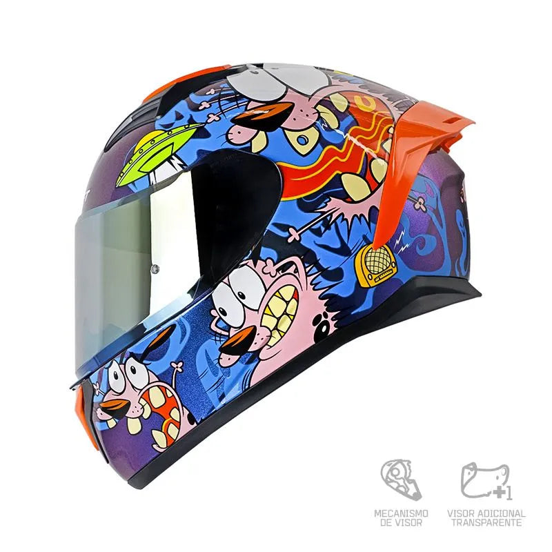 Casco SHAFT 582SP El Perro Cobarde