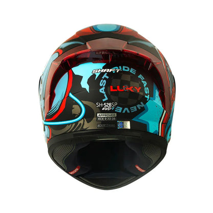 Casco SHAFT 526 Lucky Rojo