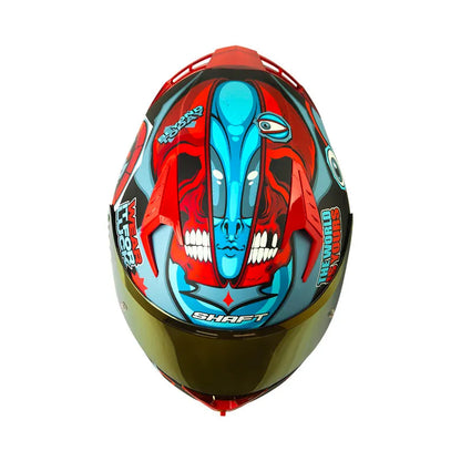 Casco SHAFT 526 Lucky Rojo