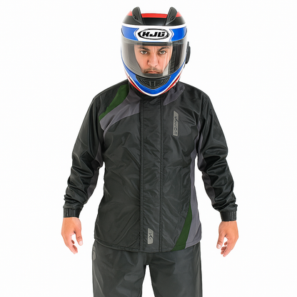 Impermeable Hombre Evo Negro Army V3TROX