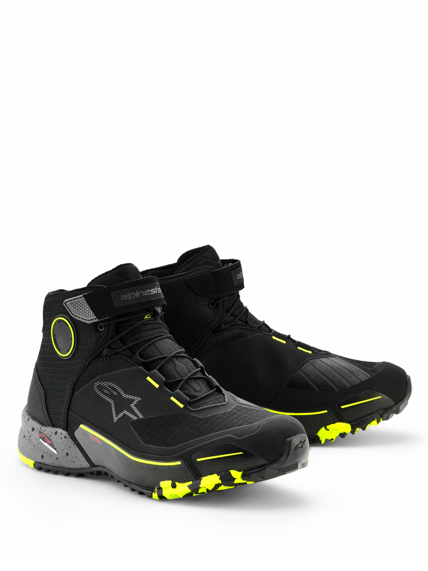 Bota ALPINESTARS CR-X Negro Gris Amarillo