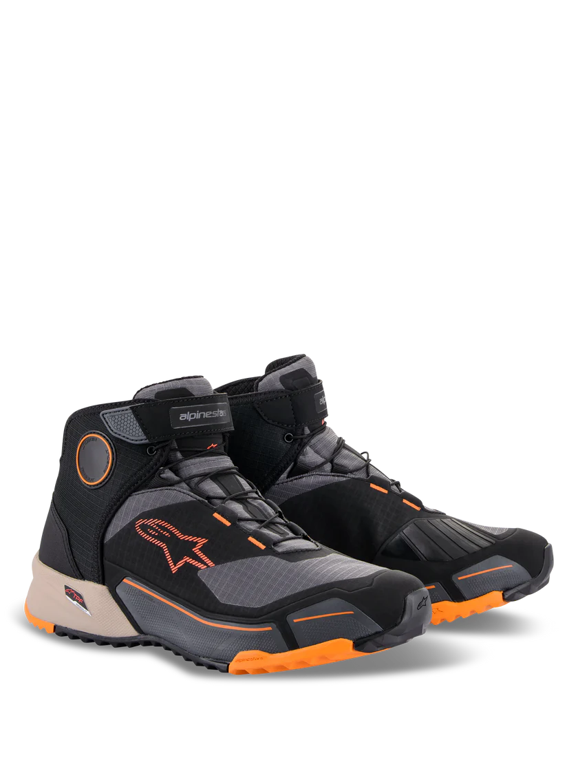 Bota ALPINESTARS CR-X Negro Gris Naranja