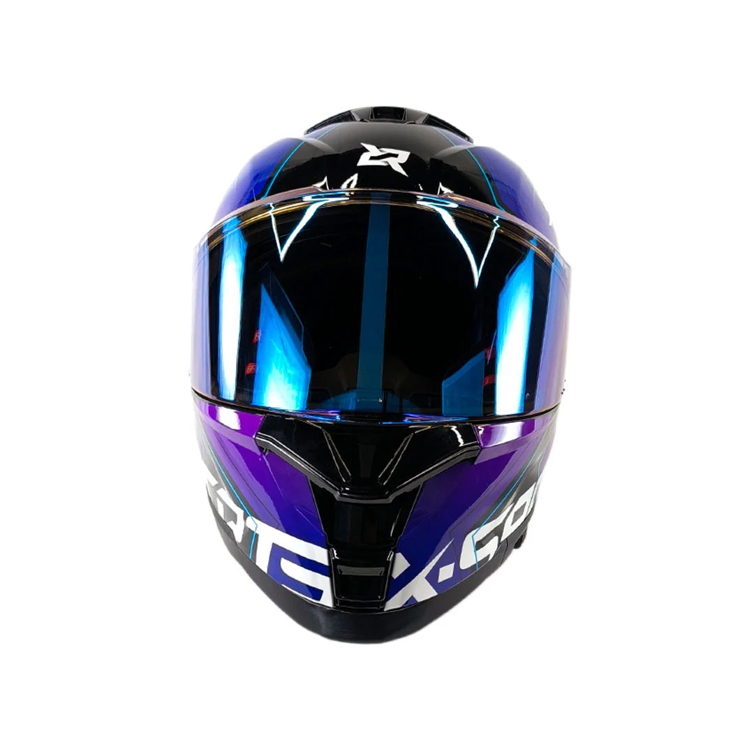 Casco Xsports x-162 Ampreium Morado Rosa
