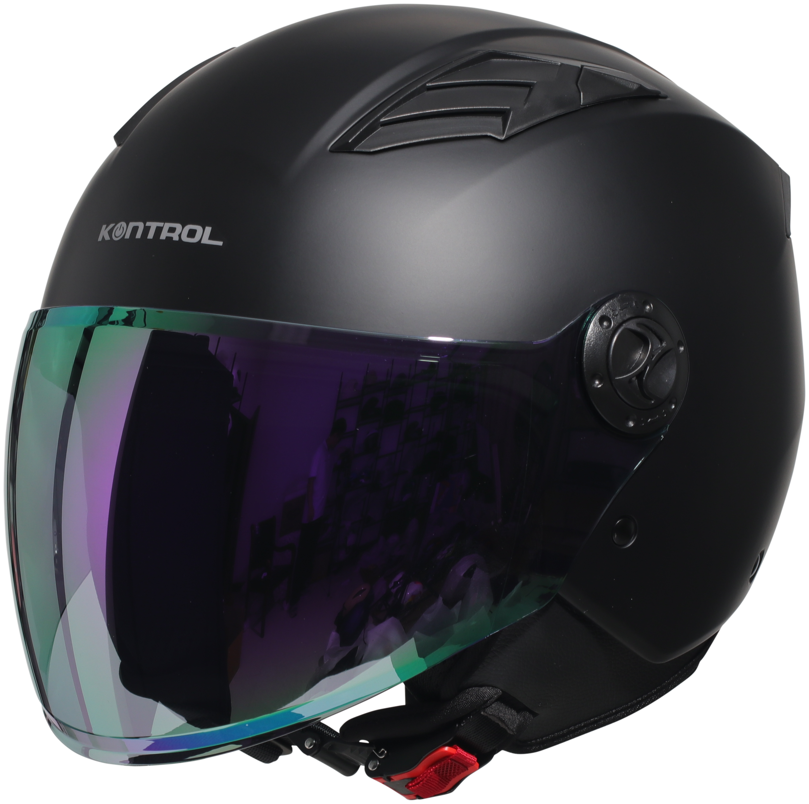 Casco KONTROL 236 Reloaded Visor Morado