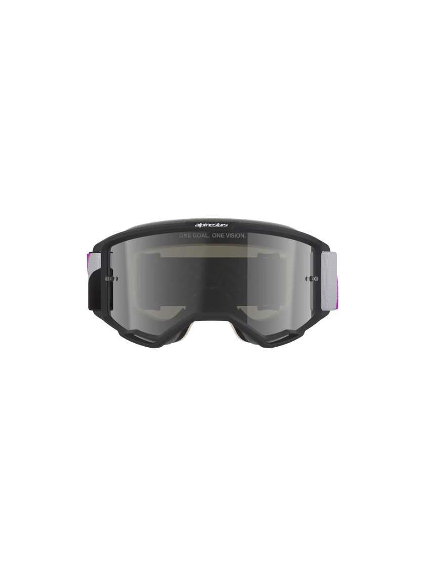 Gafas Goggle Alpinestars Vision 5 Corp Gris Morado Mirror Plata