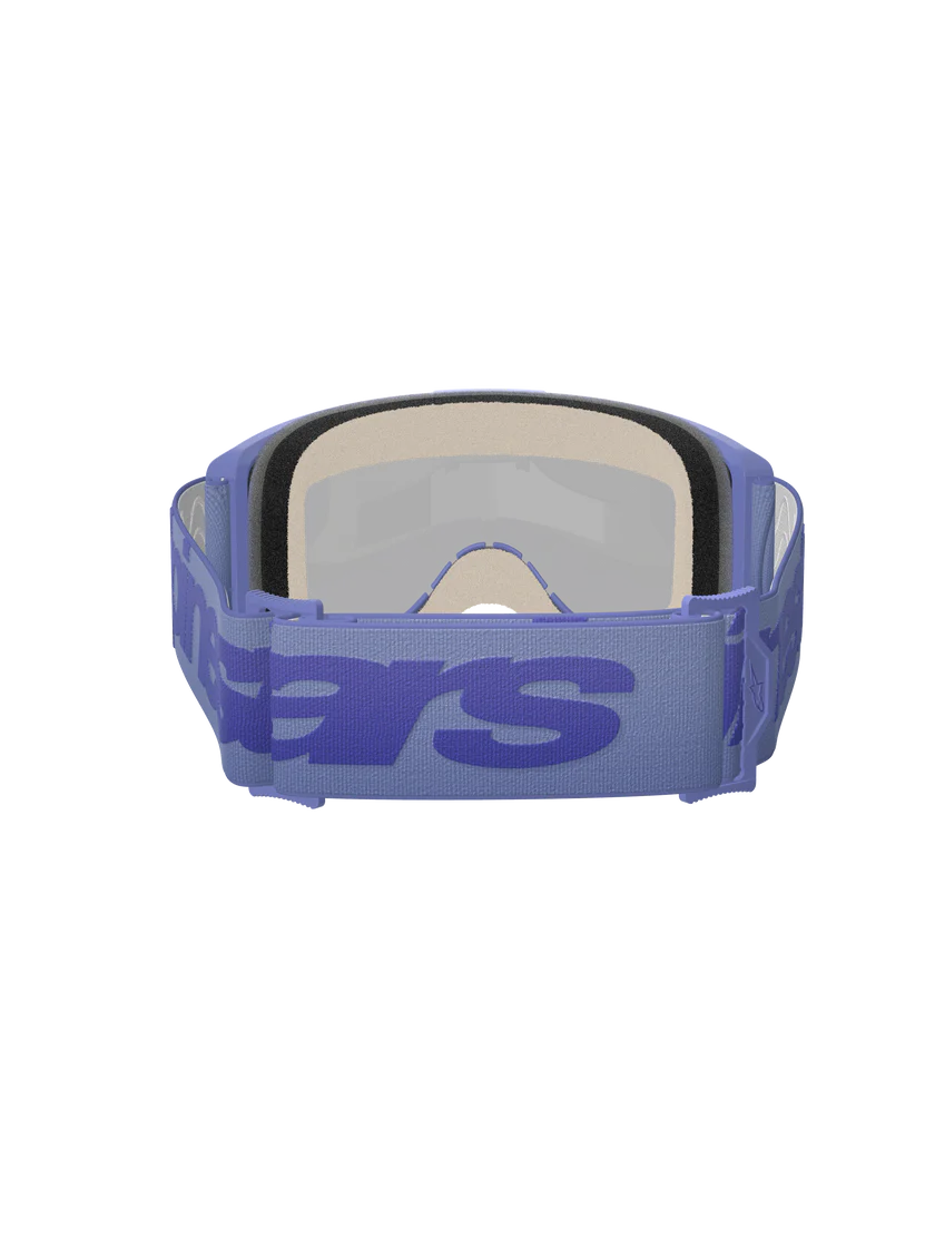 Goggle Alpinestars Vision 5 Wordmark Morado Mirror Azul