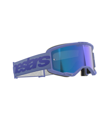 Goggle Alpinestars Vision 5 Wordmark Morado Mirror Azul