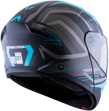 Casco Kontrol Trooper VENTUR Azul