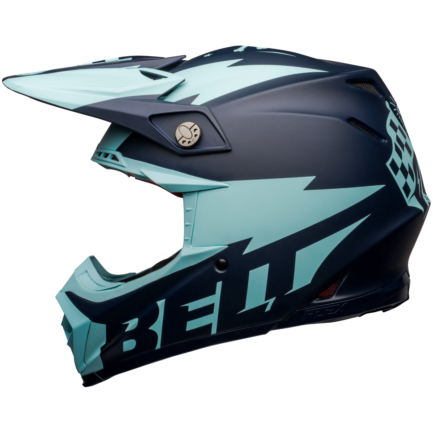 Casco MOTO 9 FLEX BRKWY MT NVY/LT
