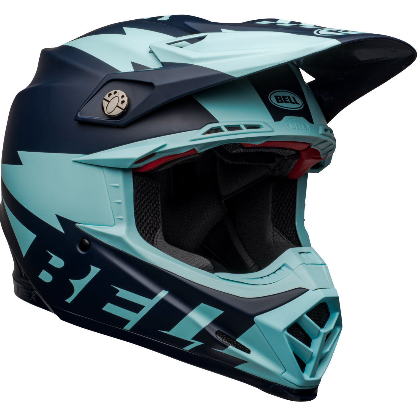 Casco MOTO 9 FLEX BRKWY MT NVY/LT