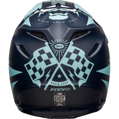 Casco MOTO 9 FLEX BRKWY MT NVY/LT