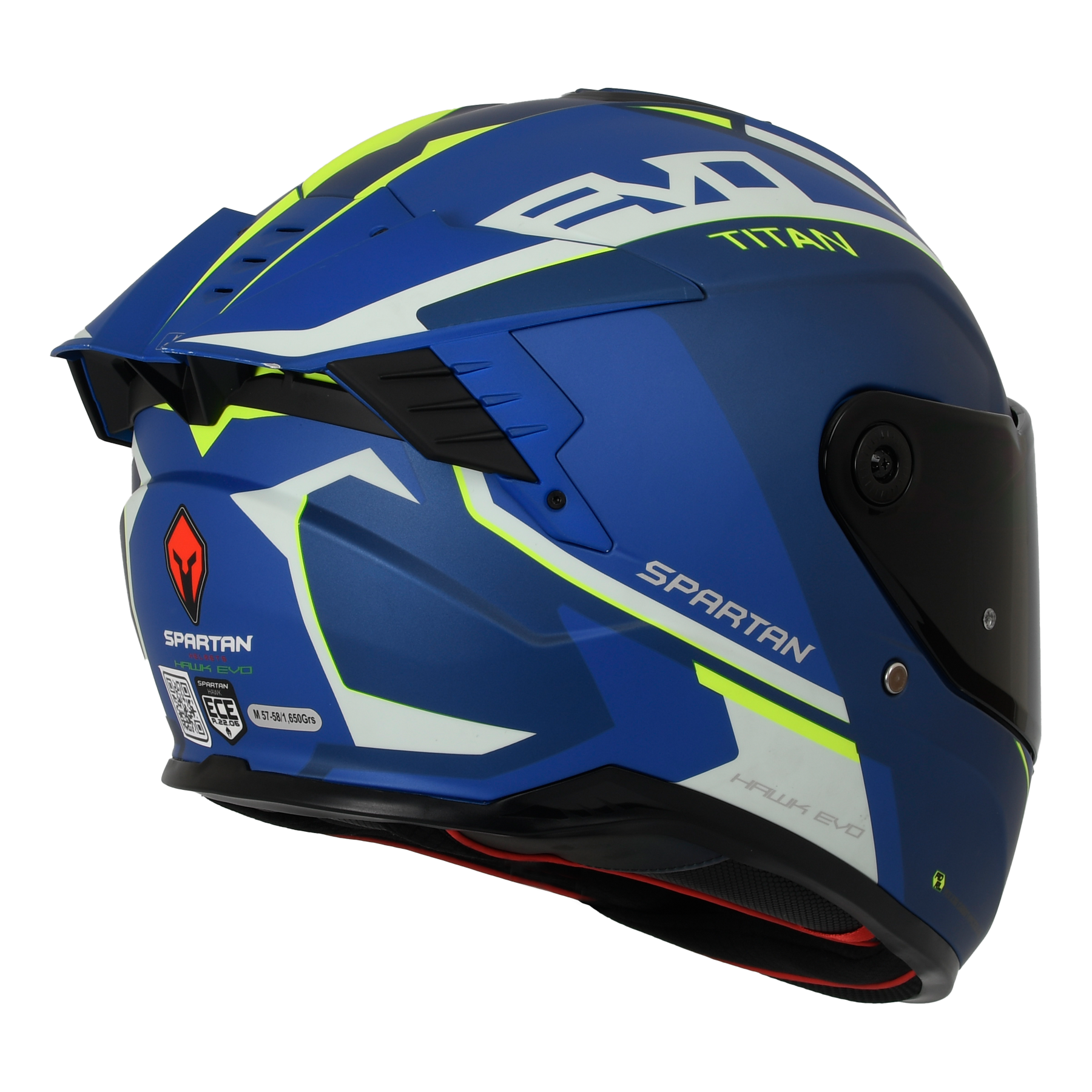 Casco Spartan HAWK EVO SV TITAN B7