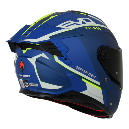 Casco Spartan HAWK EVO SV TITAN B7