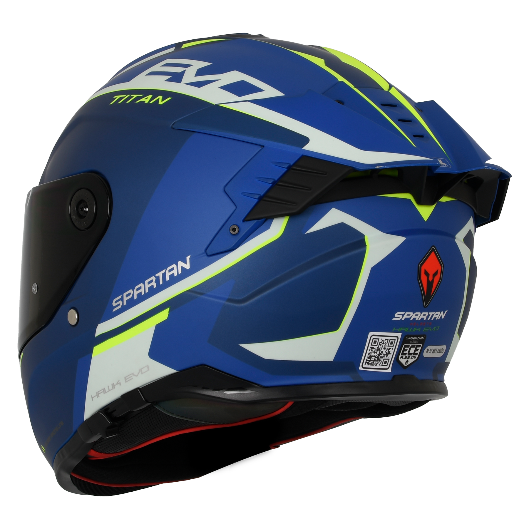 Casco Spartan HAWK EVO SV TITAN B7