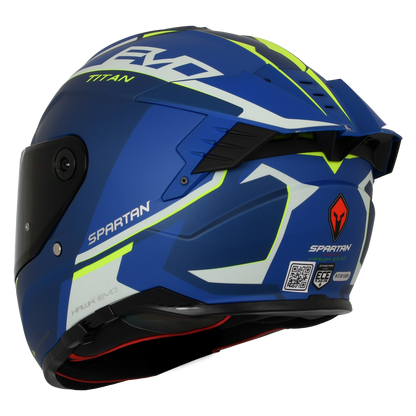 Casco Spartan HAWK EVO SV TITAN B7