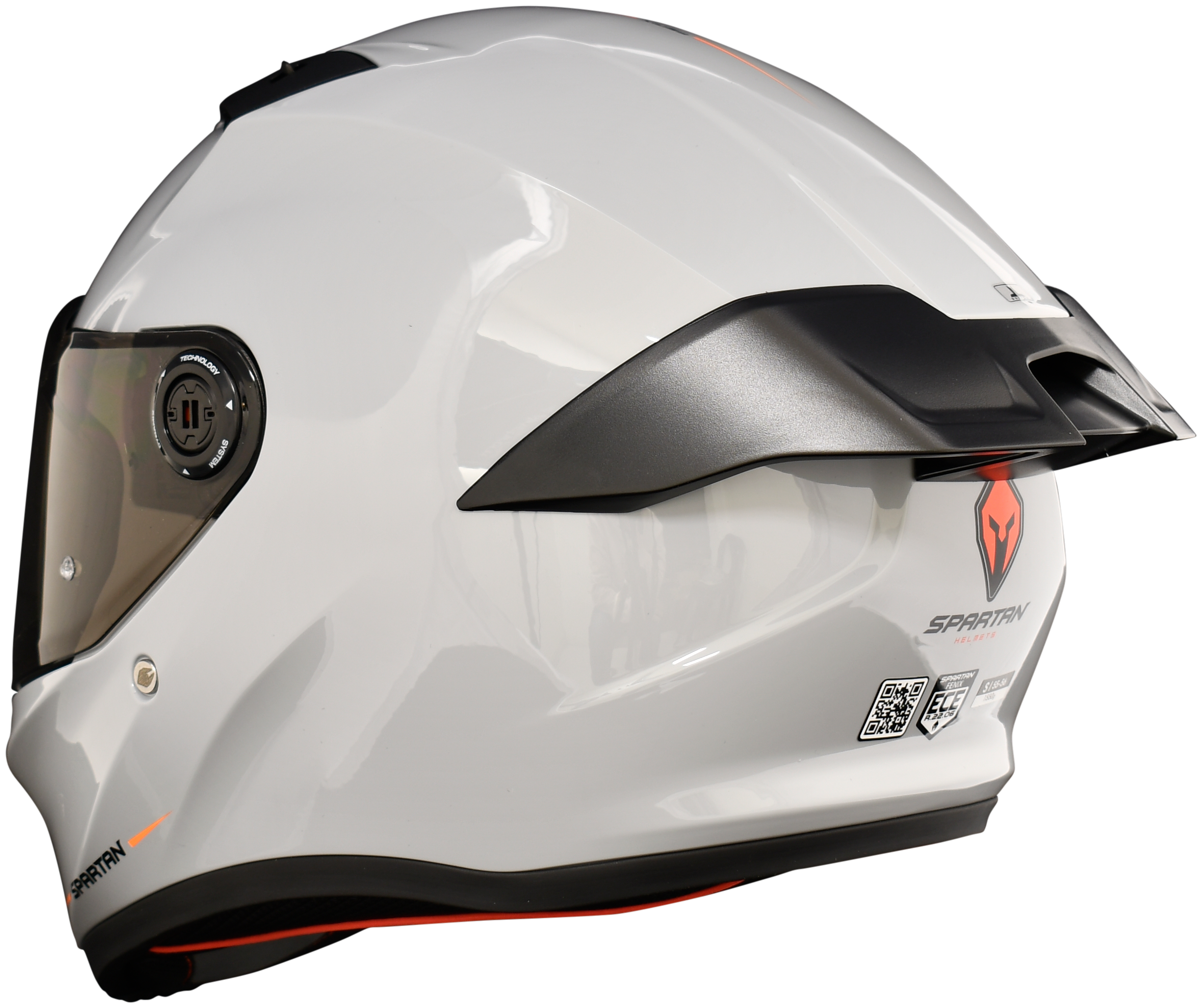 Casco SPARTAN Fenix Gris Brillante