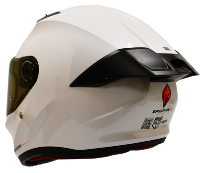 Casco SPARTAN Fenix Blanco Brillante
