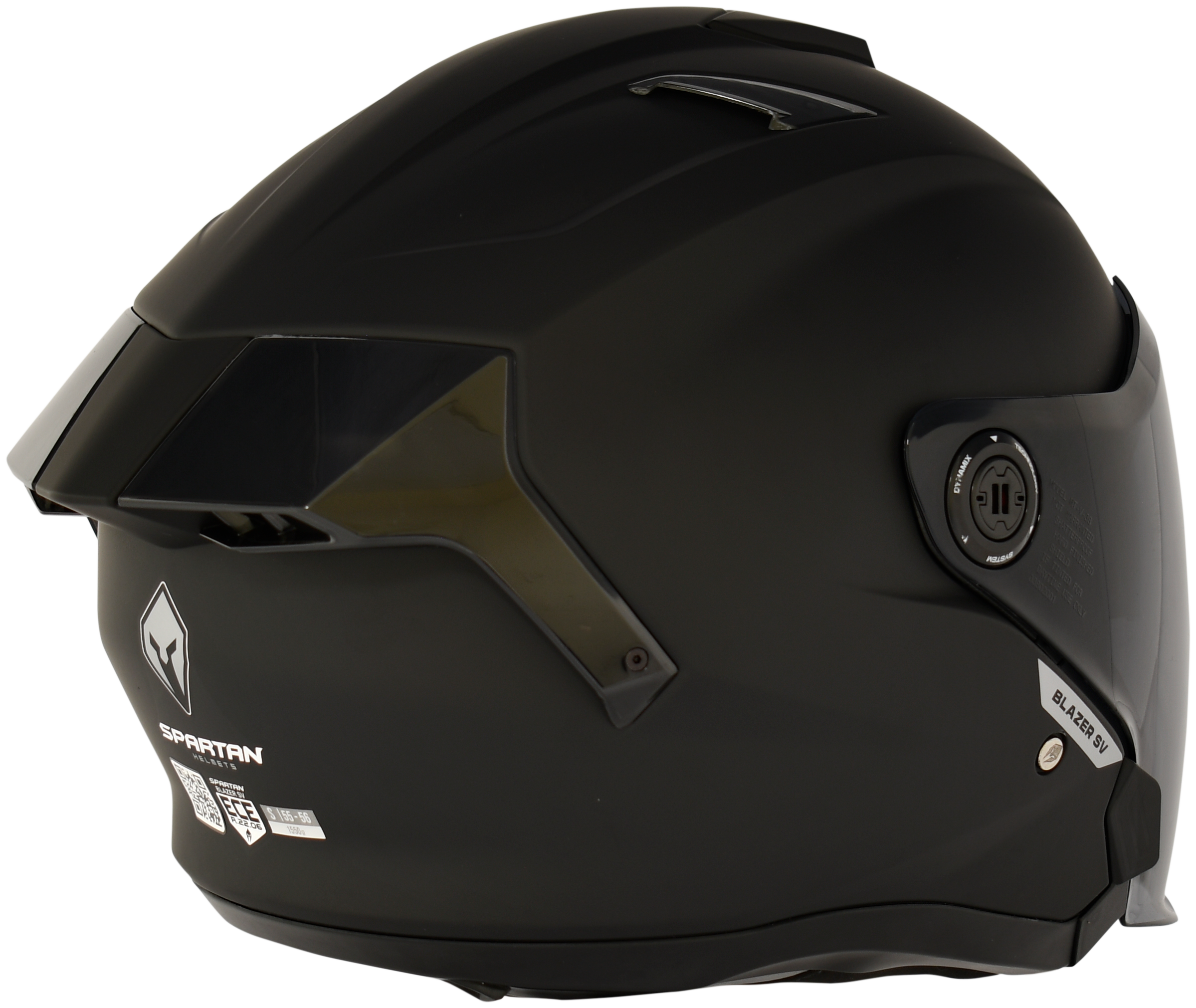 Casco SPARTAN BLAZER SV Negro Mate