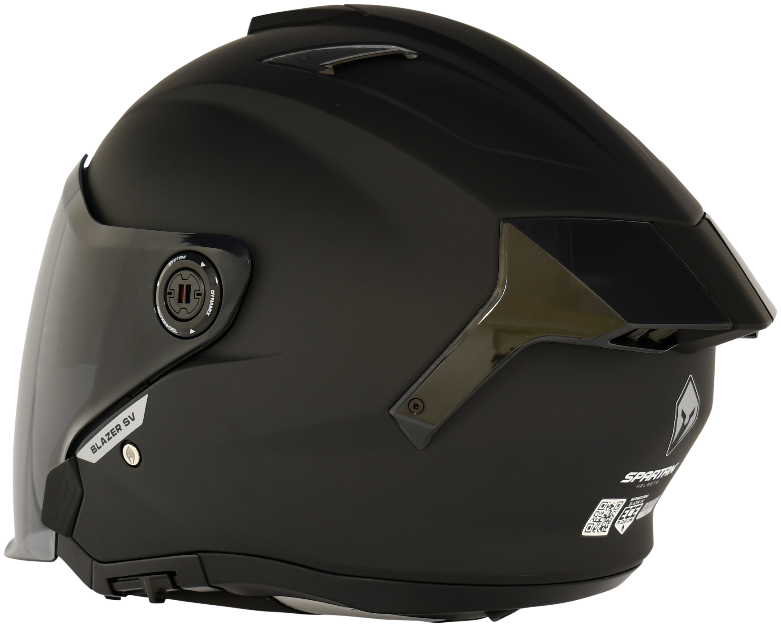 Casco SPARTAN BLAZER SV Negro Mate