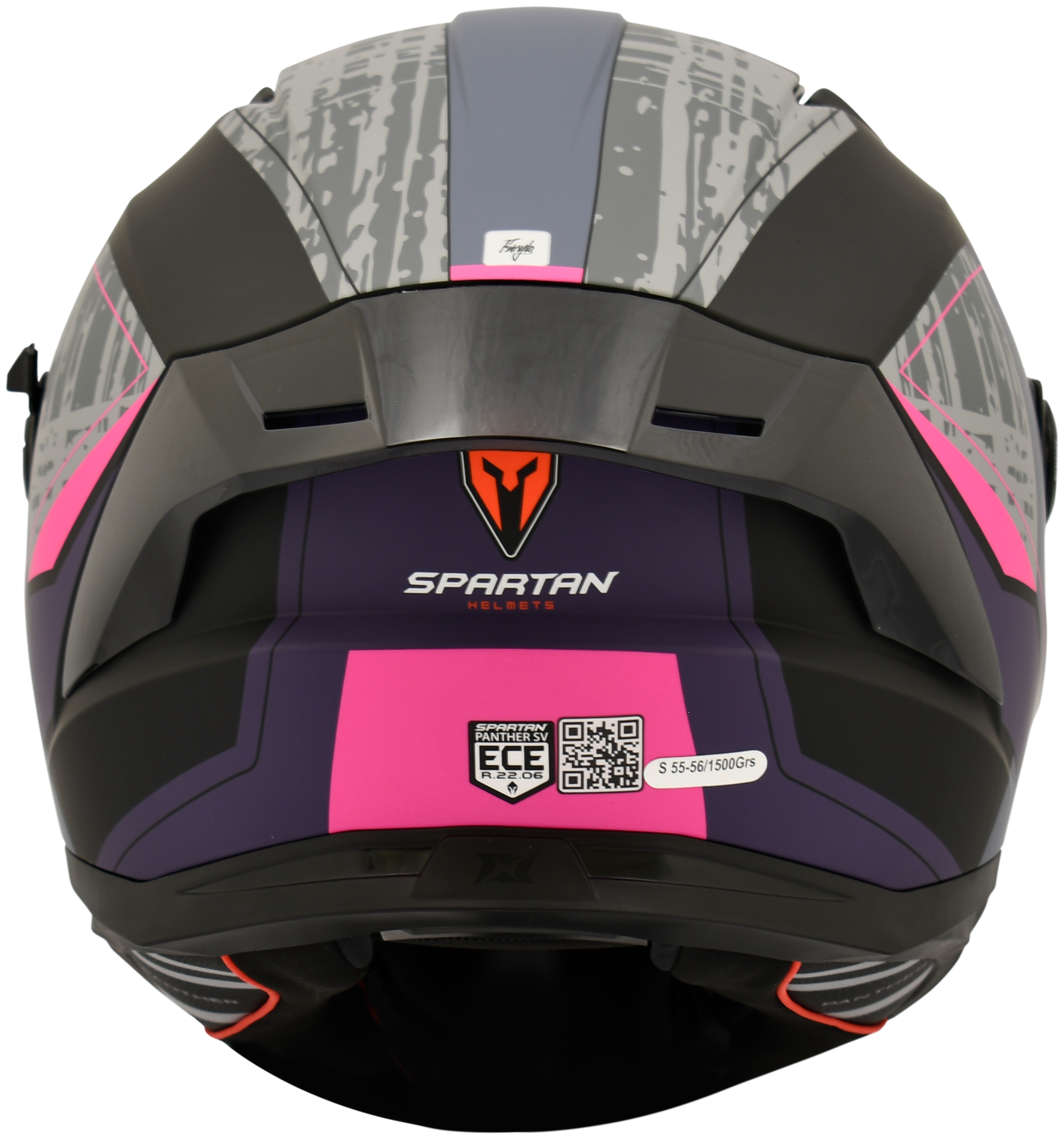 Casco SPARTAN PANTHER DETROIT Rosa