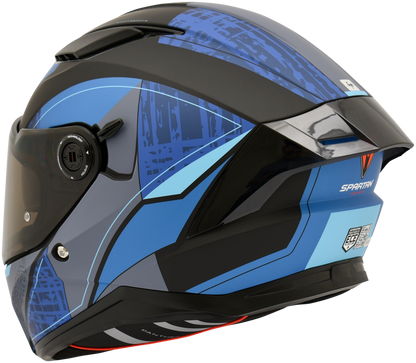 Casco SPARTAN PANTHER DETROIT Azul