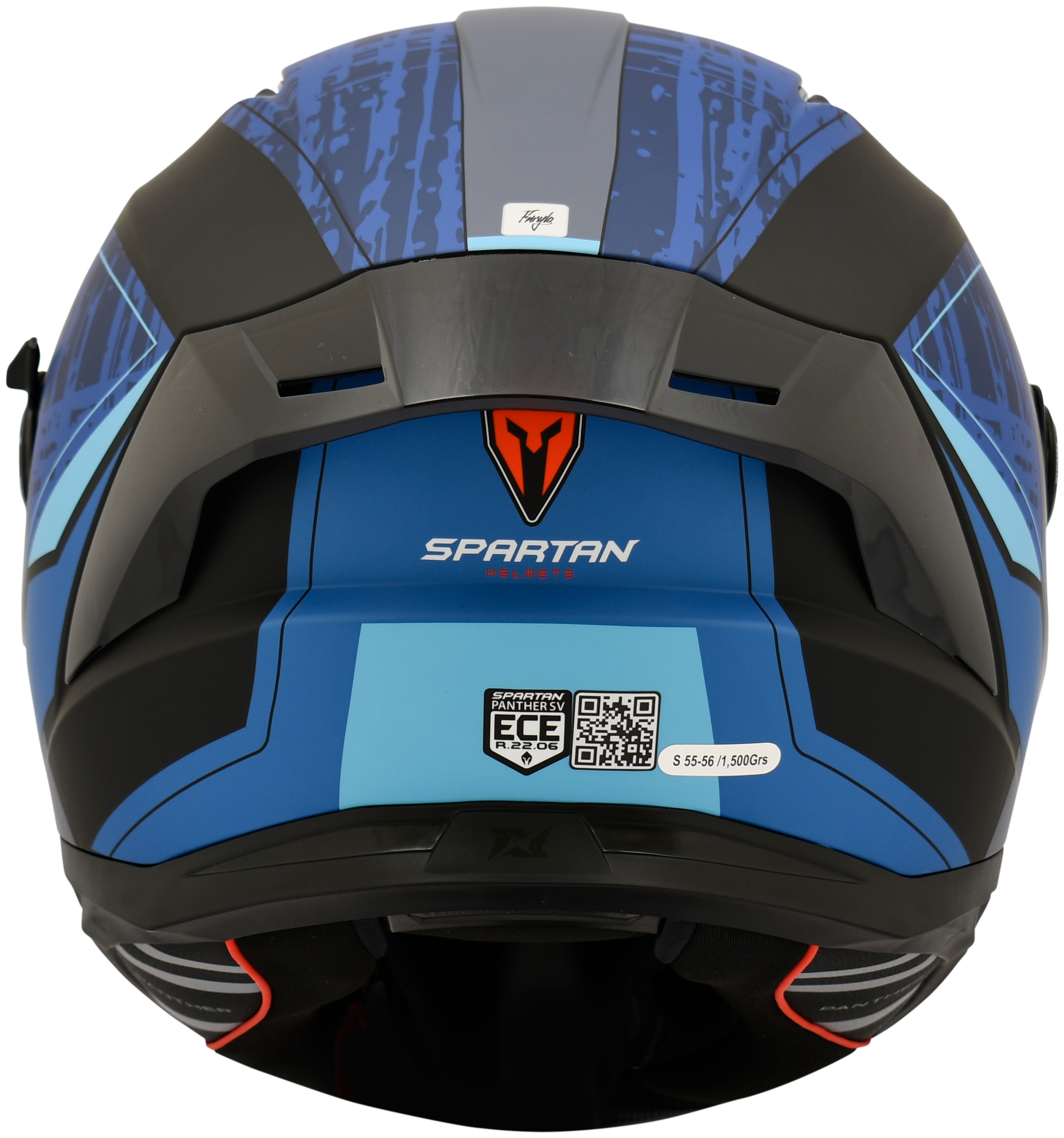 Casco SPARTAN PANTHER DETROIT Azul