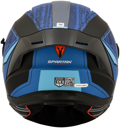 Casco SPARTAN PANTHER DETROIT Azul