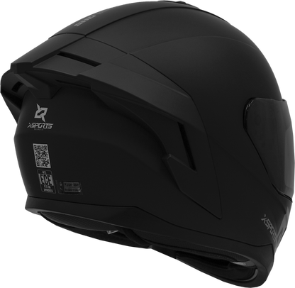Casco XSPORTS M75 Negro Mate