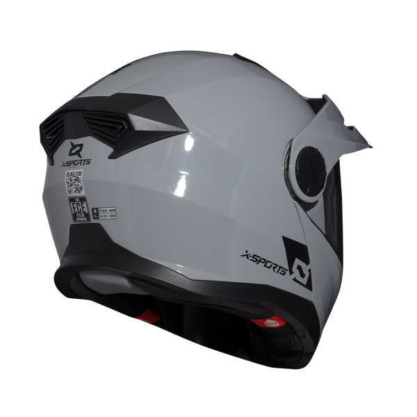 Casco XSPORTS 165 Gris Brillo