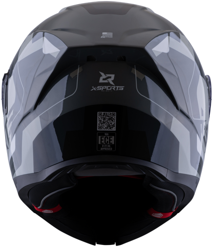 Casco XSPORTS 166 Bokanix Gris Brillante
