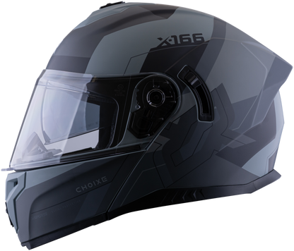 Casco XSPORTS 166 Choixe Negro Gris Mate