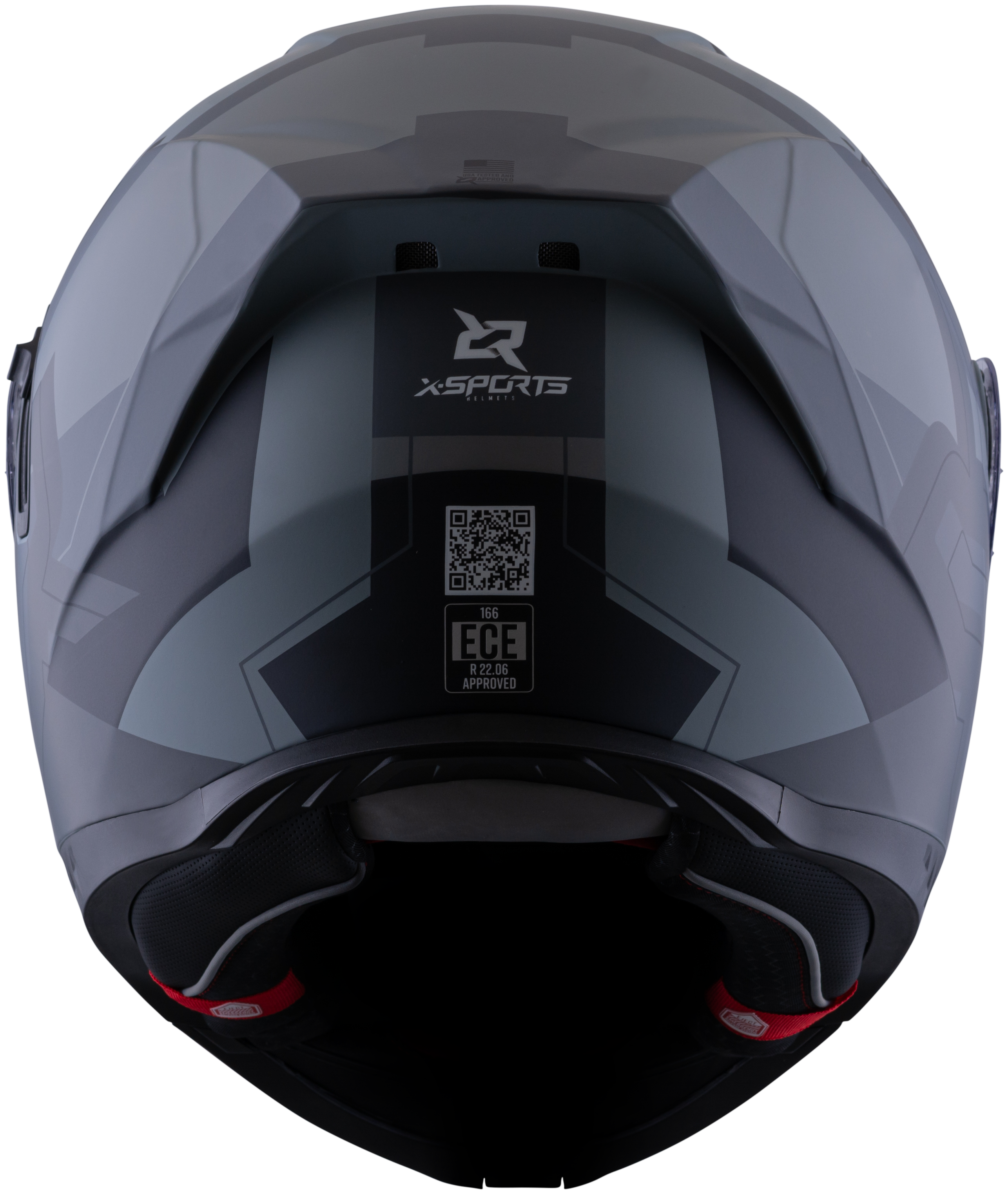 Casco XSPORTS 166 Choixe Negro Gris Mate