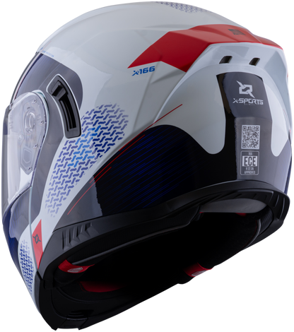 Casco XSPORTS 166 Toursafe Blanco Brillante