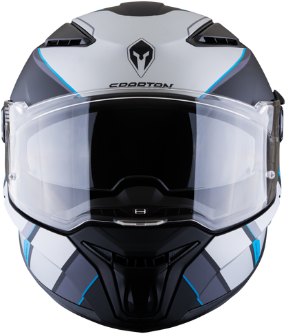 Casco SPARTAN Panther Valve Azul Gris