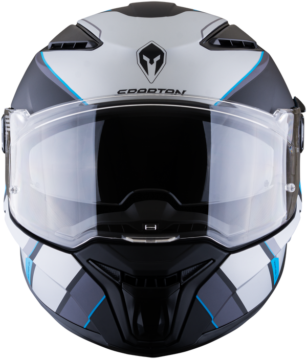 Casco SPARTAN Panther Valve Azul Gris