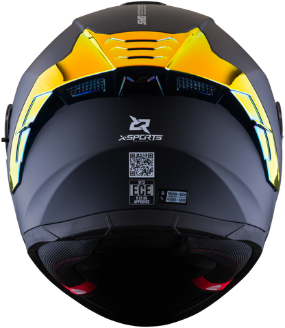 Casco XSPORTS M73 Negro Mate