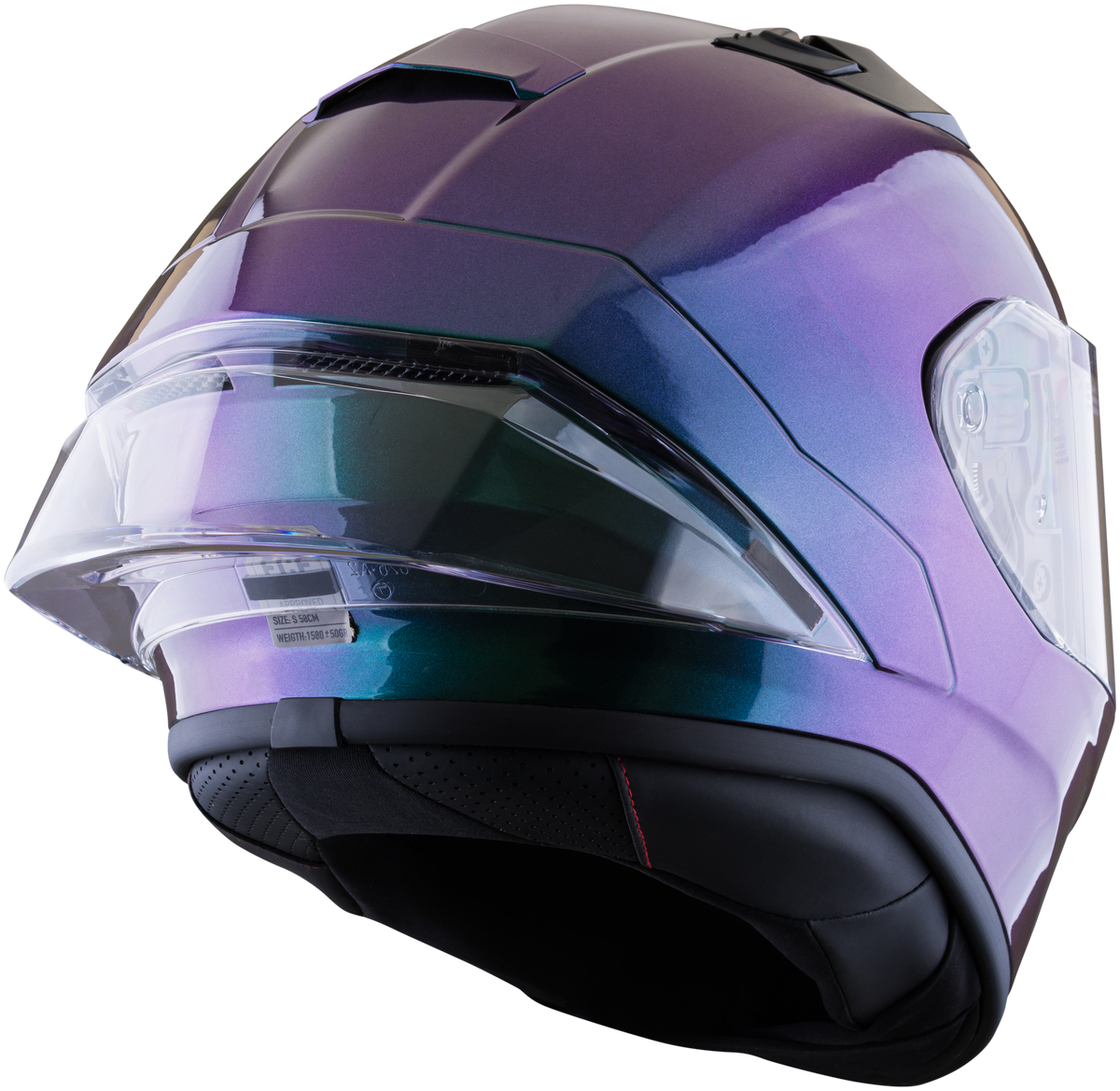 Casco ZEUS 826 Camaleon Brillante
