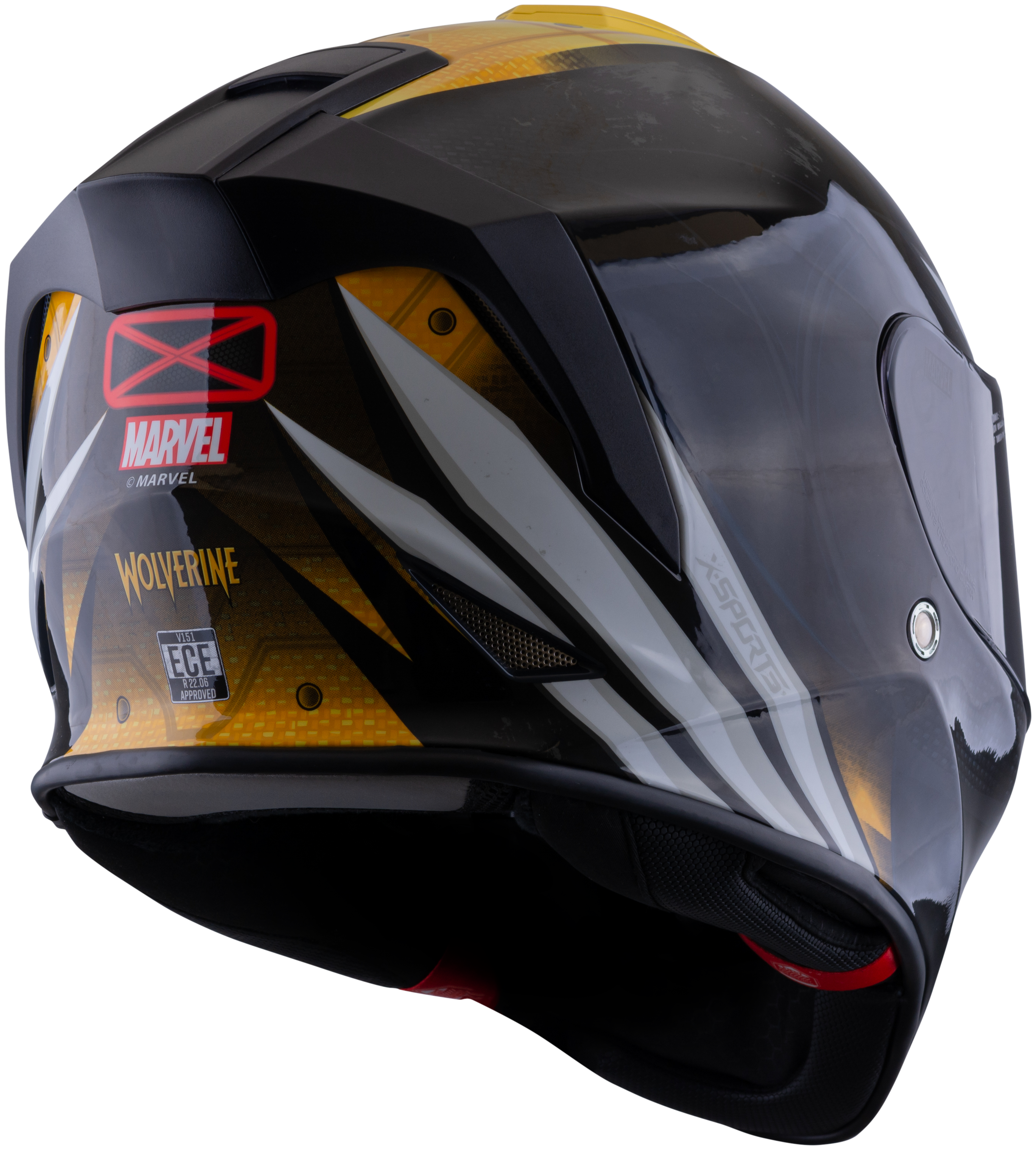 Casco XSPORTS V151 Wolverine Negro