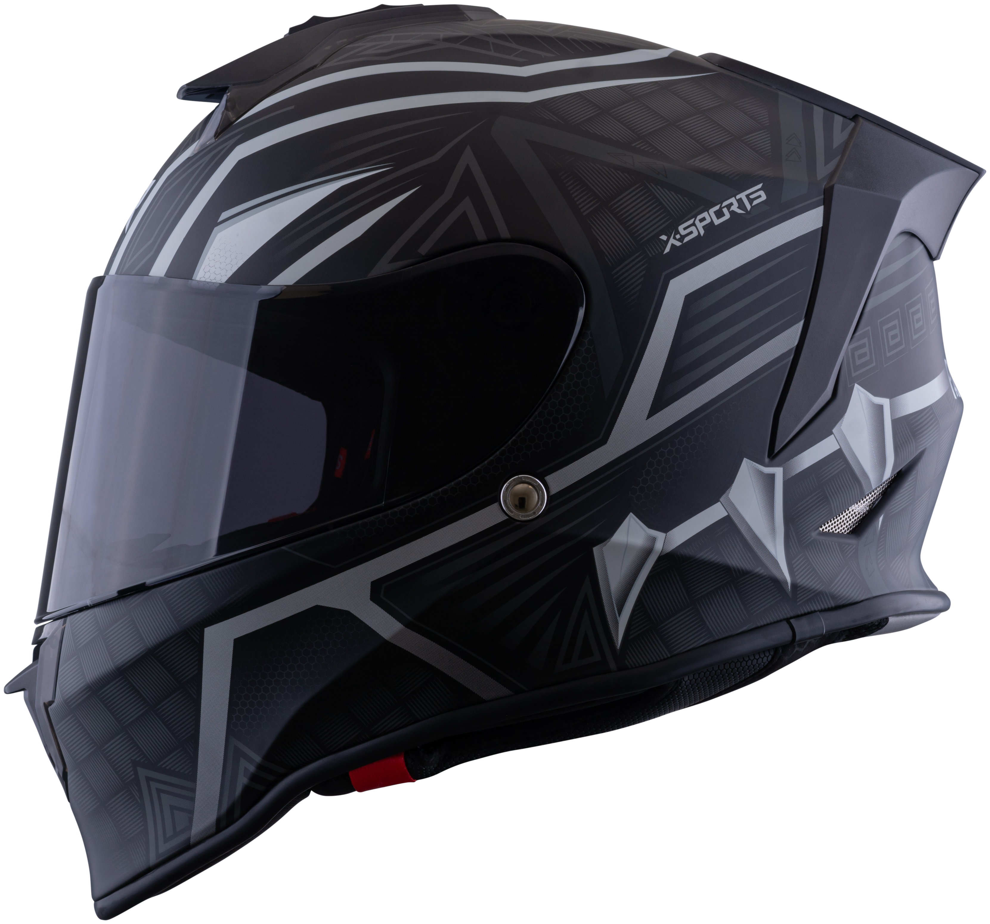 Casco XSPORTS V151 Blackpanther